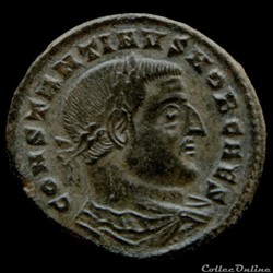 Follis de Constantin pour Ticinium