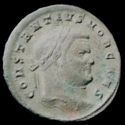 Follis de Constance Chlore césar pour Aquilée