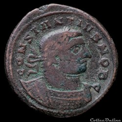 Follis de Constance Chlore césar pour Londres