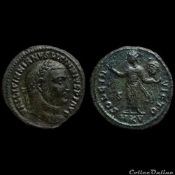 Follis de Licinius I pour Cysique réduit et inédit