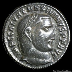 Follis de Maximin II Daïa auguste pour Nicomédie