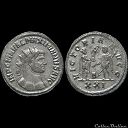 Aurelianus de Maximien Hercule pour Siscia