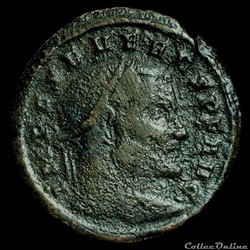 Follis de Sévère II auguste pour Ticinium