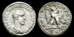 Tétradrachme d'Herennius Etruscus pour Antioche