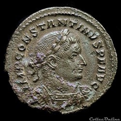 Follis de Constantin I auguste pour Trèves