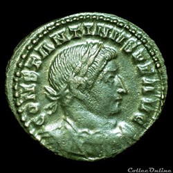 Follis de Constantin I auguste pour Londres