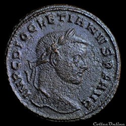 Follis de Diocletien pour Siscia