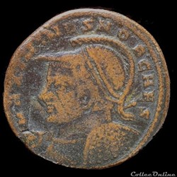 Follis de Maximin II Daïa césar pour Aquilée