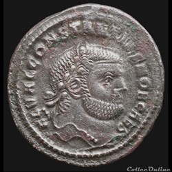 Follis de Constance Chlore césar pour Cysique