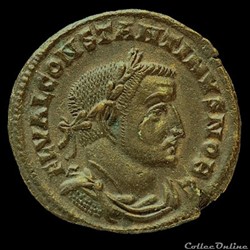Follis de Constantin I césar pour Lyon