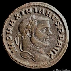 Follis de Maximien Hercule pour Carthage