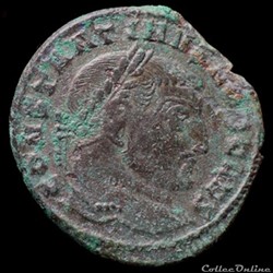 Follis de Constantin I césar pour Aquilée