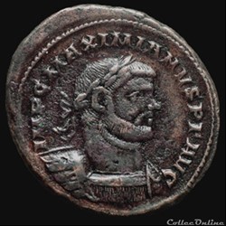 Follis de Maximien Hercule pour Londres
