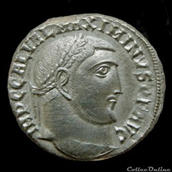 Follis de Maximin II Daïa auguste pour Antioche
