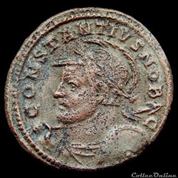 Follis de Constance Chlore césar pour Trèves