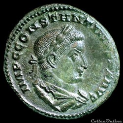 Follis de Constantin I auguste pour Lyon