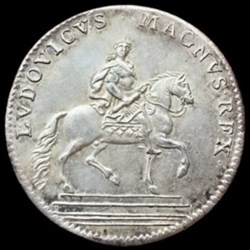 Jeton d'argent Louis XIV ville de Paris