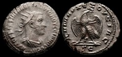 Tétradrachme syro-phénicien de Volusien pour Antioche