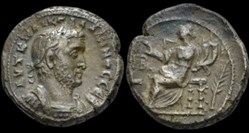 Tétradrachme de Galien pour Alexandrie
