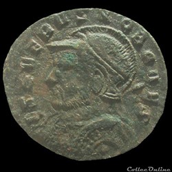 Follis de Sévère II césar pour Aquilée