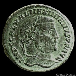 Follis de Galère Maximien auguste pour Nicomédie