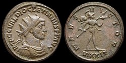 Aurelianus de Dioclétien pour Ticinum