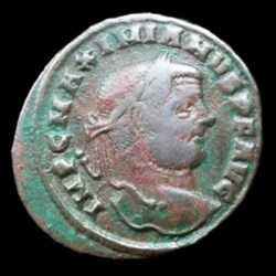 Follis de Maximien Hercule pour Siscia