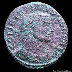 Follis de Constance Chlore césar  pour Lyon