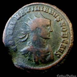 Aurelianus de Galère Maximien césar pour Rome inédit