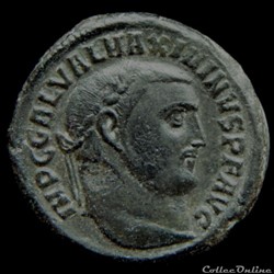 Follis de Maximin II Daïa auguste pour Antioche