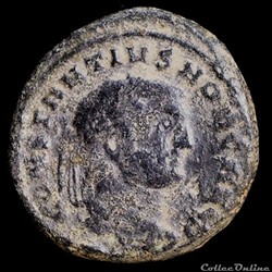 Follis de Constance Chlore césar pour Carthage