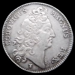 Jeton d'argent Louis XIV 1713 du trésor royal