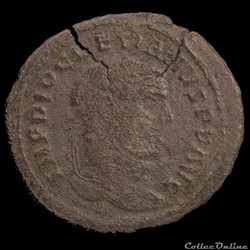 Follis de Dioclétien pour Carthage