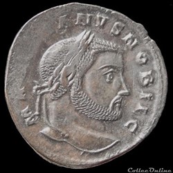 Follis de Galère Maximien césar pour Trèves