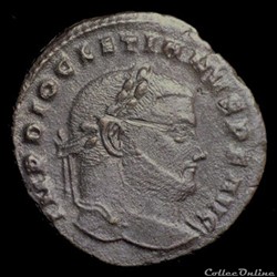 Follis de Diocletien pour Siscia