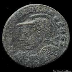 Follis de Maximin II Daïa césar pour Aquilée