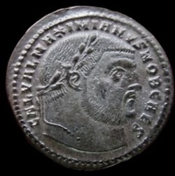 Follis de Galère Maximien césar pour Nicomédie