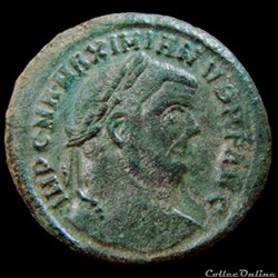 Follis de Maximien Hercule pour Tessalonique