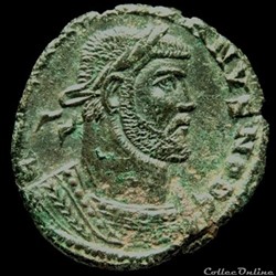 Follis de Galère Maximien césar imitation d'époque certainement pour Londres