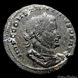 Follis de Constantin I auguste pour Lyon