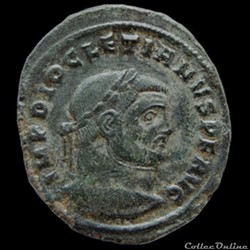 Follis de Dioclétien pour Siscia