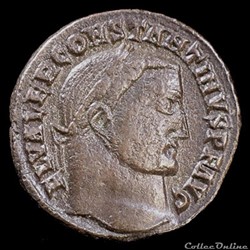 Follis de Constantin I auguste pour Alexandrie
