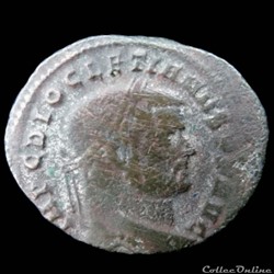 Follis de Diocletien pour Rome