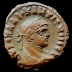 Tétradrachme de Dioclétien pour Alexandrie