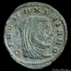 Follis de Galère Maximien pour Tessalonique( consécration)