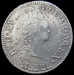 Écu vertugadin Louis XV