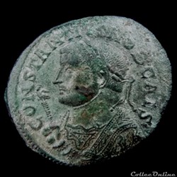 Follis de Constance Chlore césar pour Lyon