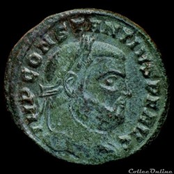 Follis de Constance Chlore auguste pour Siscia