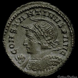 Follis de Constantin I auguste pour Londres