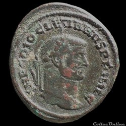 Follis de Dioclétien pour Rome